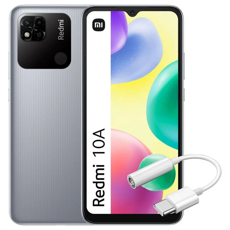 Smartphone Xiaomi Redmi 10A Argenté 64 GB 6,53"