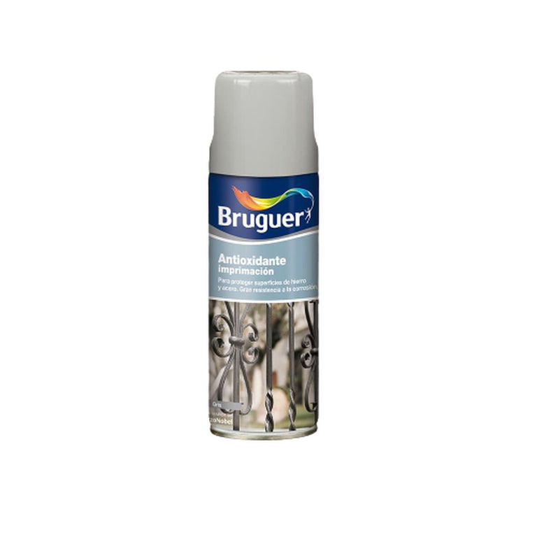 Émail antioxydant Bruguer 5198005 Spray Apprêt Gris 400 ml