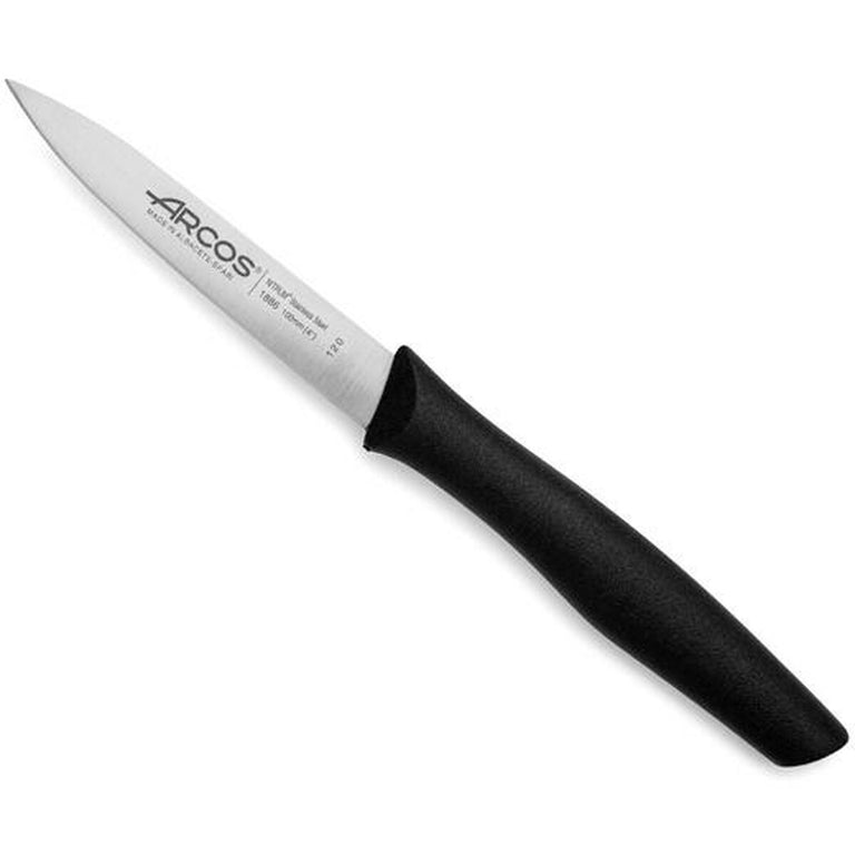 Eplucheur Arcos Nova Noir Acier inoxydable 10 cm polypropylène (12 Unités)