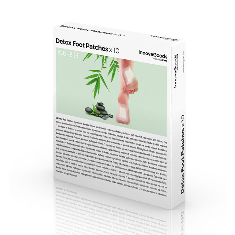 Patchs Détoxifiants pour les pieds InnovaGoods 10 Unités