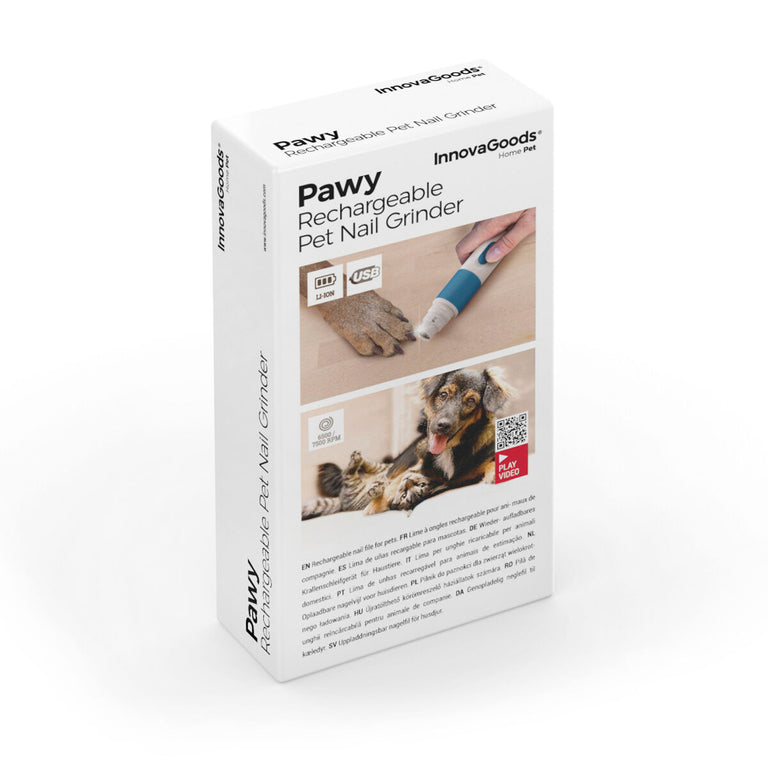 Lime à Griffes Rechargeable pour Animaux de Compagnie Pawy InnovaGoods