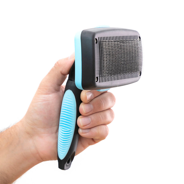 Brosse pour Animaux de Compagnie avec Dents Rétractables Groombot InnovaGoods