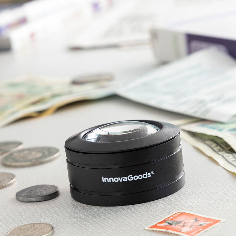 Loupe de Poche avec LED Magle InnovaGoods