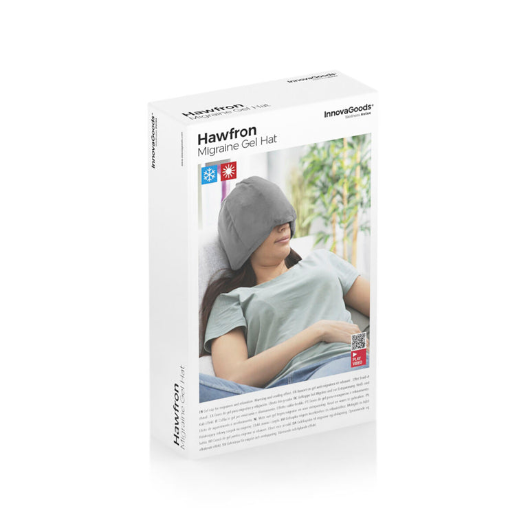 Bonnet en Gel pour la Migraine et la Relaxation Hawfron InnovaGoods