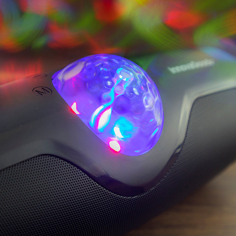 Enceinte Sans Fil Rechargeable avec Lumières Disco Waflash InnovaGoods