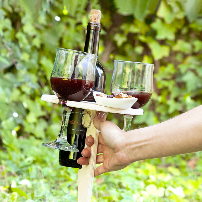 Table à Vin Pliante et Portable pour l'Extérieur Winnek InnovaGoods