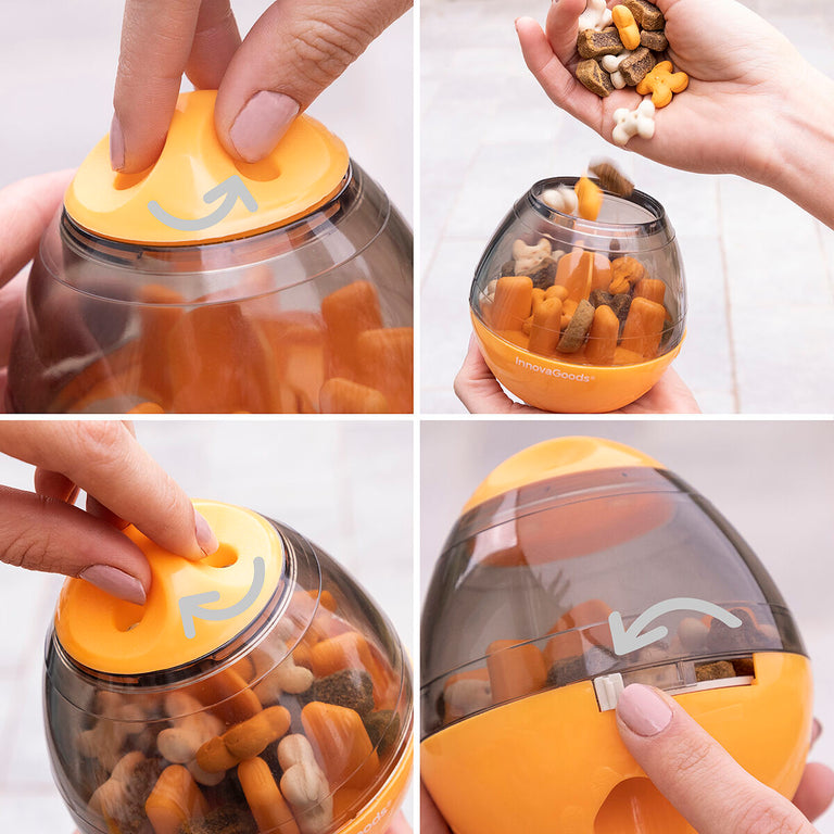 Jouet Distributeur de Friandises pour Animaux2 en 1 Petyt InnovaGoods