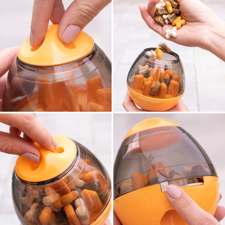 Jouet Distributeur de Friandises pour Animaux2 en 1 Petyt InnovaGoods