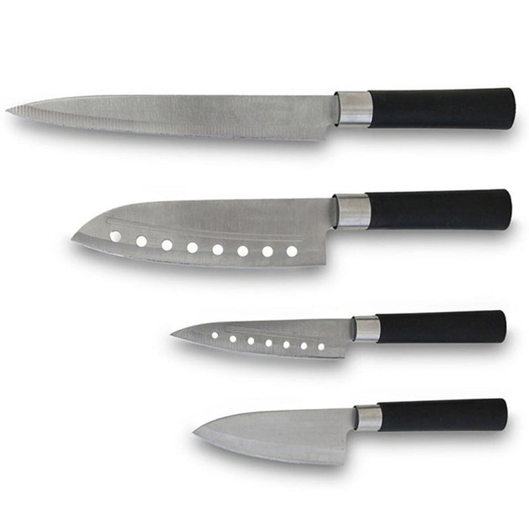 Ensemble de Couteaux Cecotec Santoku Acier inoxydable (4 pcs) (4 pcs)