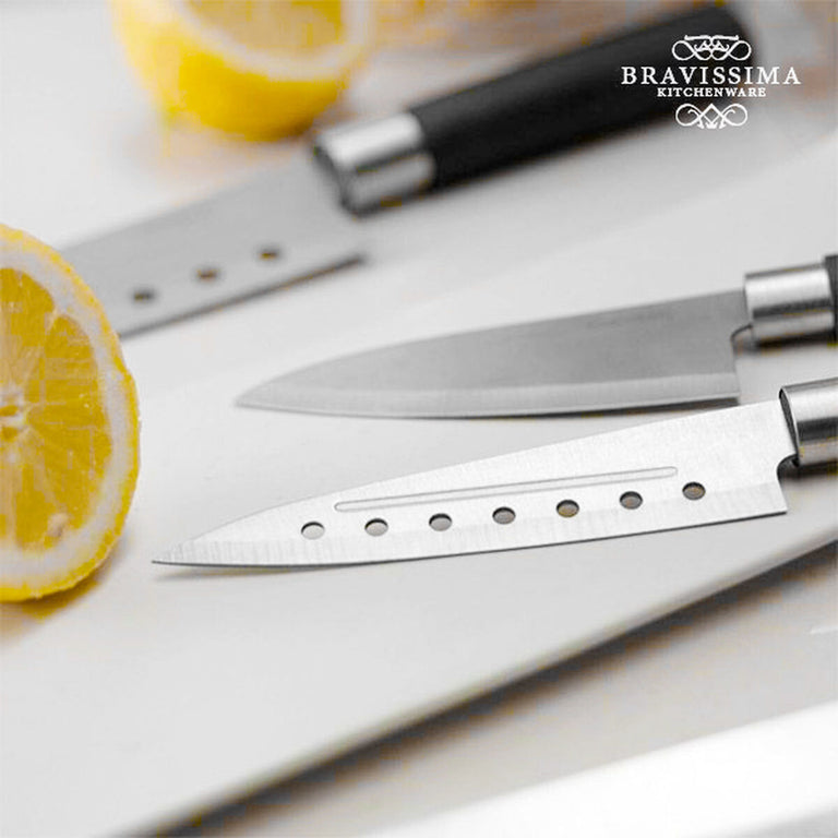Ensemble de Couteaux Cecotec Santoku Acier inoxydable (4 pcs) (4 pcs)